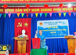 Phụ Nữ xã Tam Phước  tổ chức tập huấn tuyên truyền phân loại rác thải tại nguồn