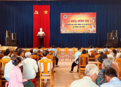 UBND xã Tam Phước tổ chức Lễ mừng thọ cho người cao tuổi năm 2024.