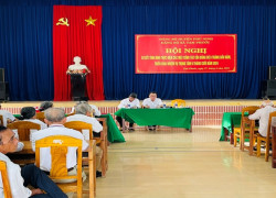 Đảng ủy xã Tam Phước tổ chức Hội nghị sơ kết 6 tháng đầu năm 2024