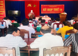 HĐND xã Tam Phước khóa XII tổ chức kỳ họp lần thứ 14